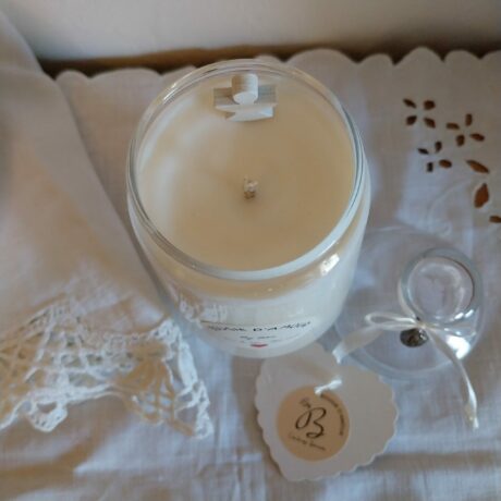Bougie pot en verre2
